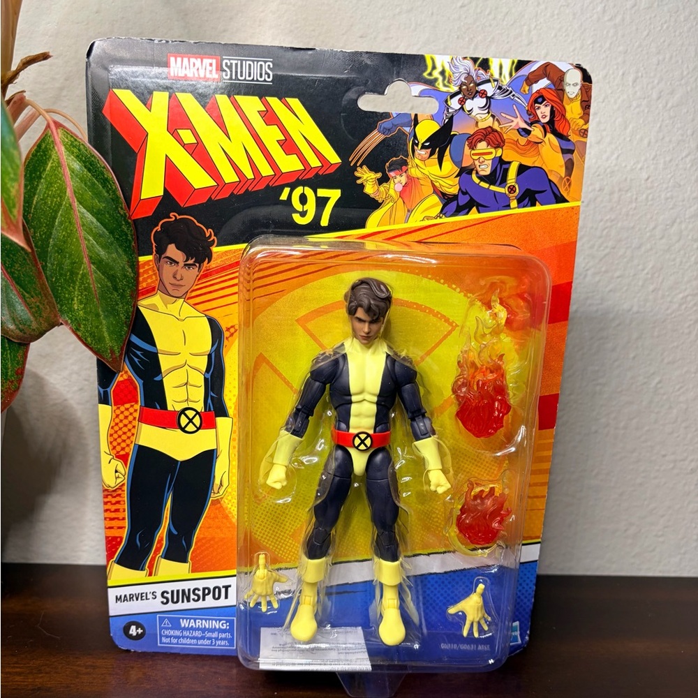 Hasbro Marvel Legends X-Men '97 Sunspot Boxed Action Figure w/ Accessories
